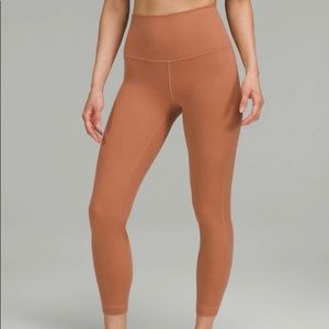 Lululemon Align HR Pant 25” in Clay